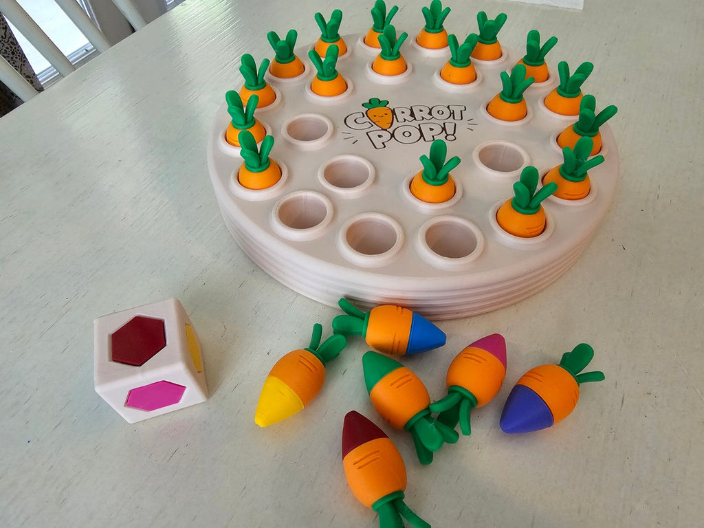 Carrot Pop Memory Game