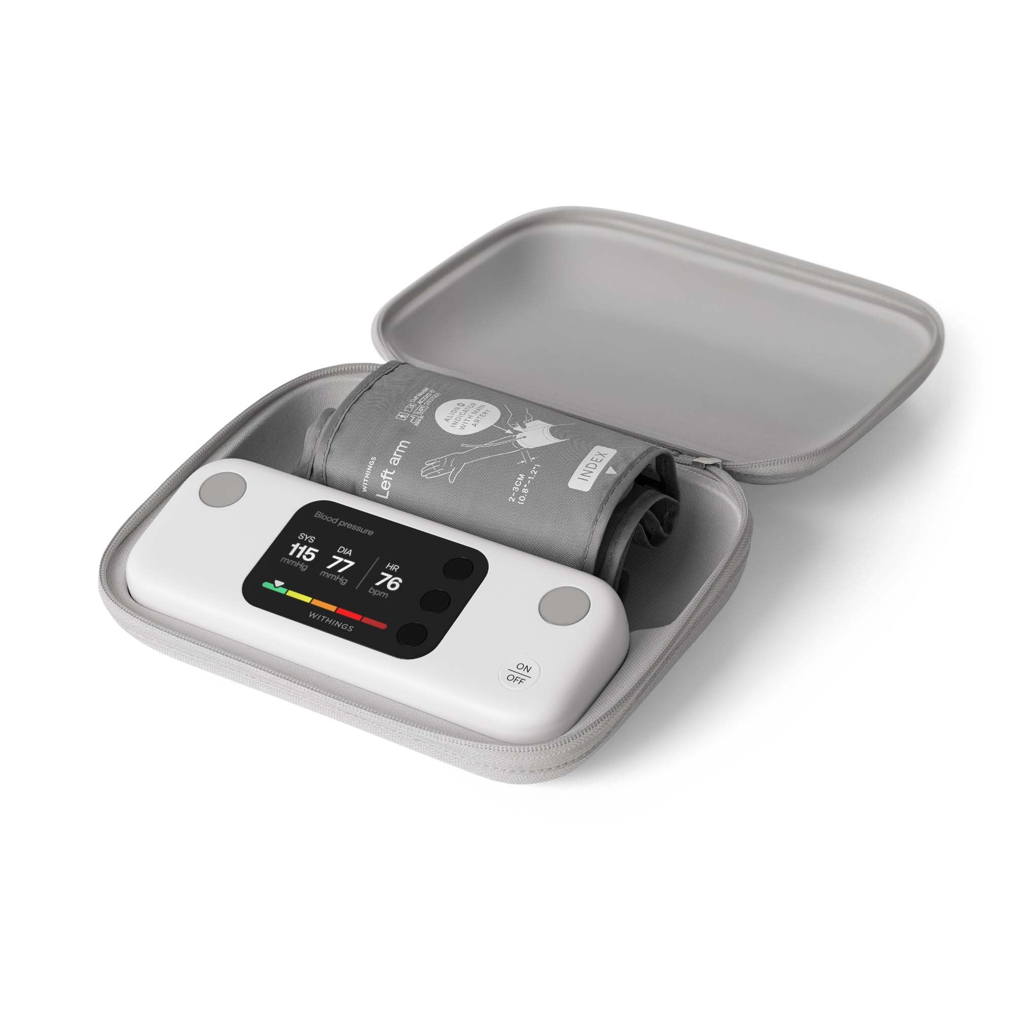 Digital Blood Pressure Monitor Smarthealth Adult Cuff 20 to 40 cm Desk Model WPM07-08-ALL-INT