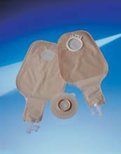 Assura® 2-Piece High Output Opaque Ostomy Pouch, Red Match 2846