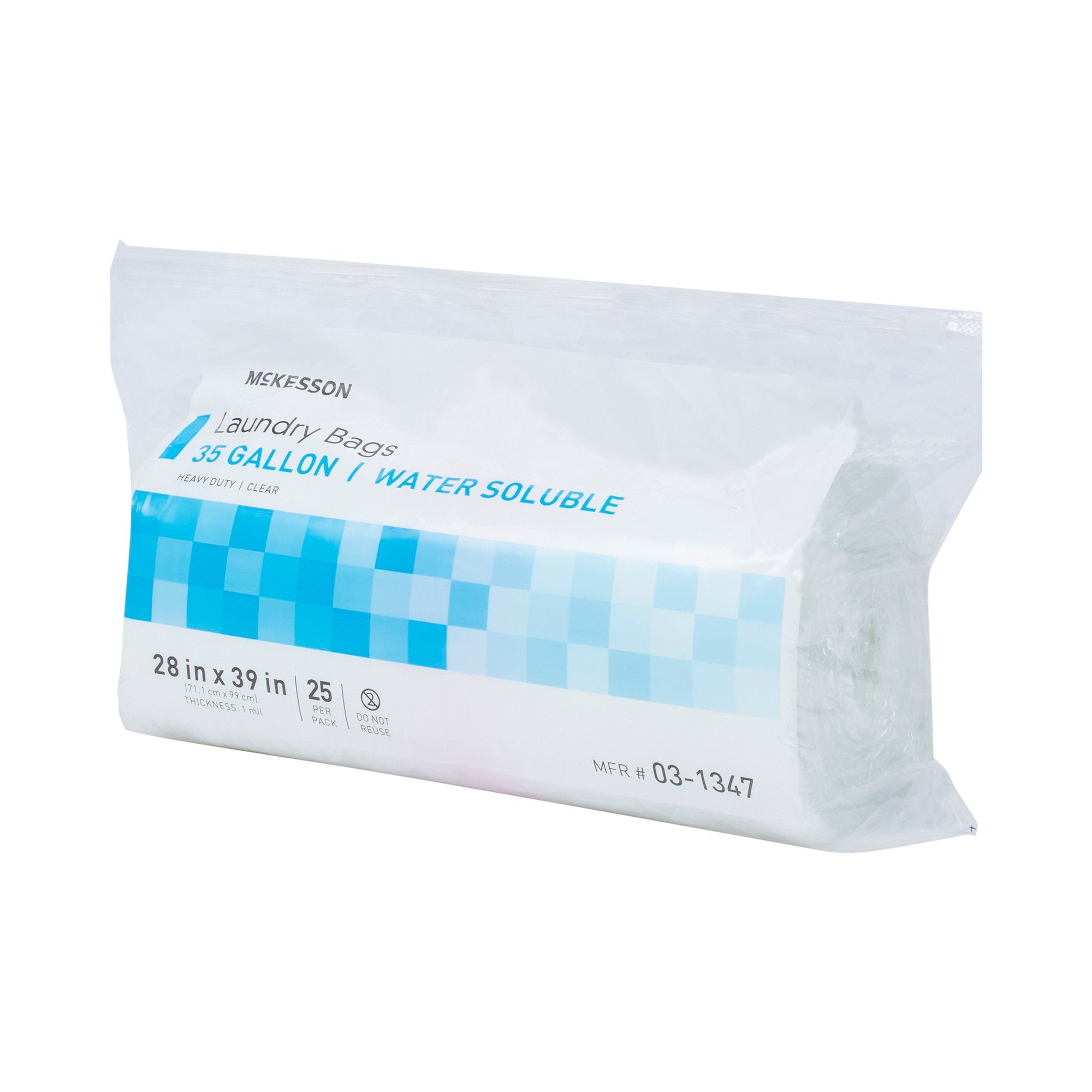 McKesson Water Soluble Laundry Bag, 30 – 35 gallon capacity 03-1347