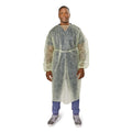 McKesson Nonrated Isolation Gowns, Yellow, Extra Large 16-NRENWTCY8-XL