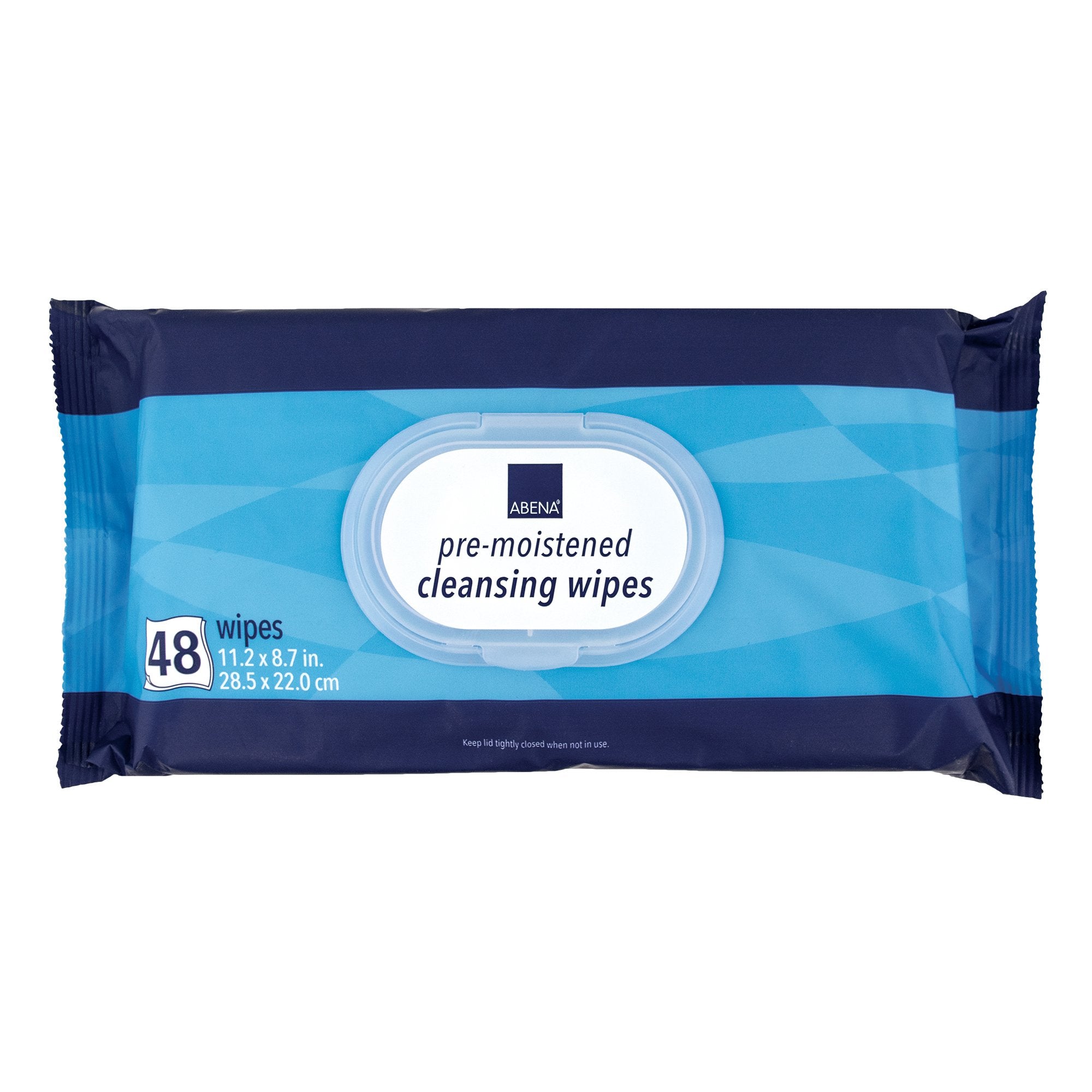 Abena® Scented Pre-Moistened Cleansing Wipes, Soft Pack 3775