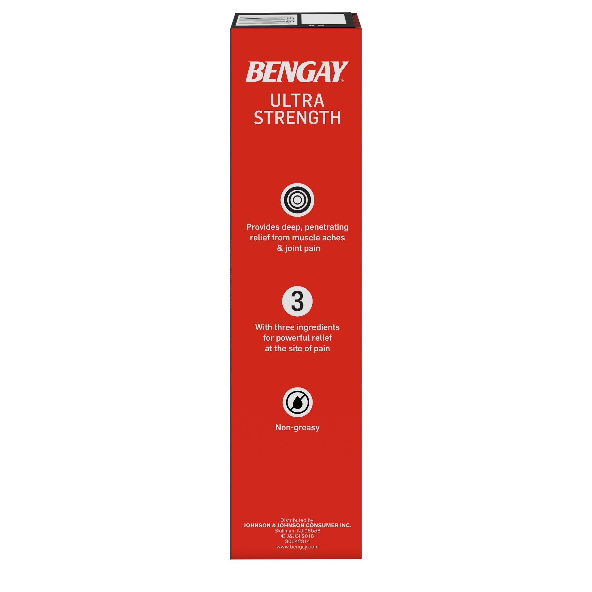 Bengay® Ultra Strength Topical Analgesic Cream, 4-ounce tube 510819400