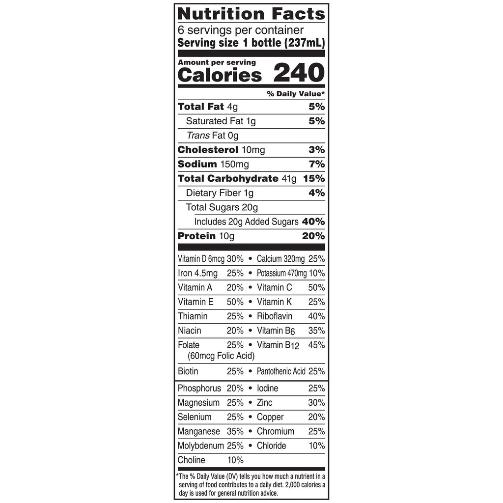 Boost® Original Chocolate Balanced Nutritional Drink, 8-ounce bottle 00041679675366
