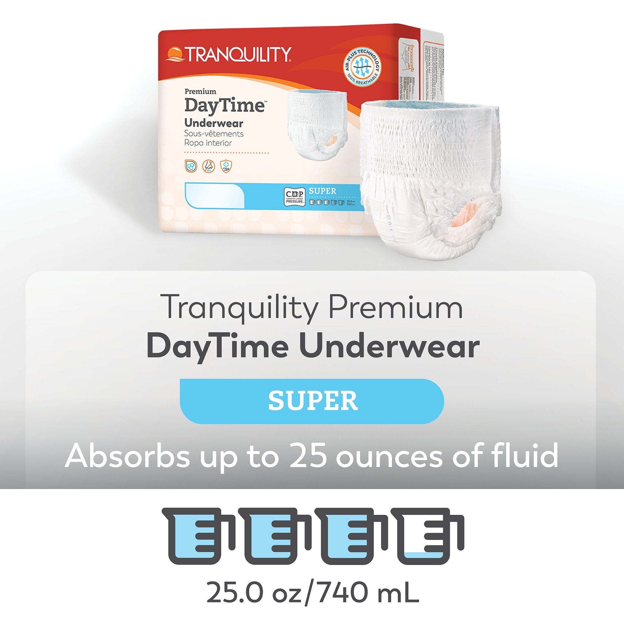 Tranquility Premium DayTime Disposable Absorbent Underwear, 2XL 2108