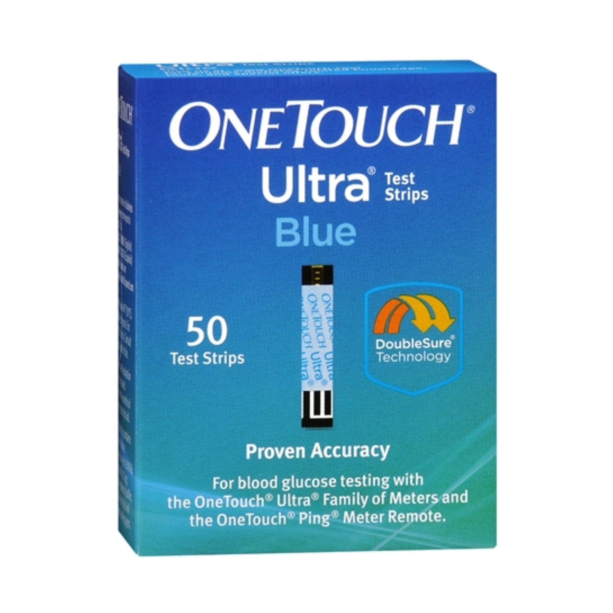 Blood Glucose Test Strips OneTouch® Ultra® 50 Strips per Pack 020963