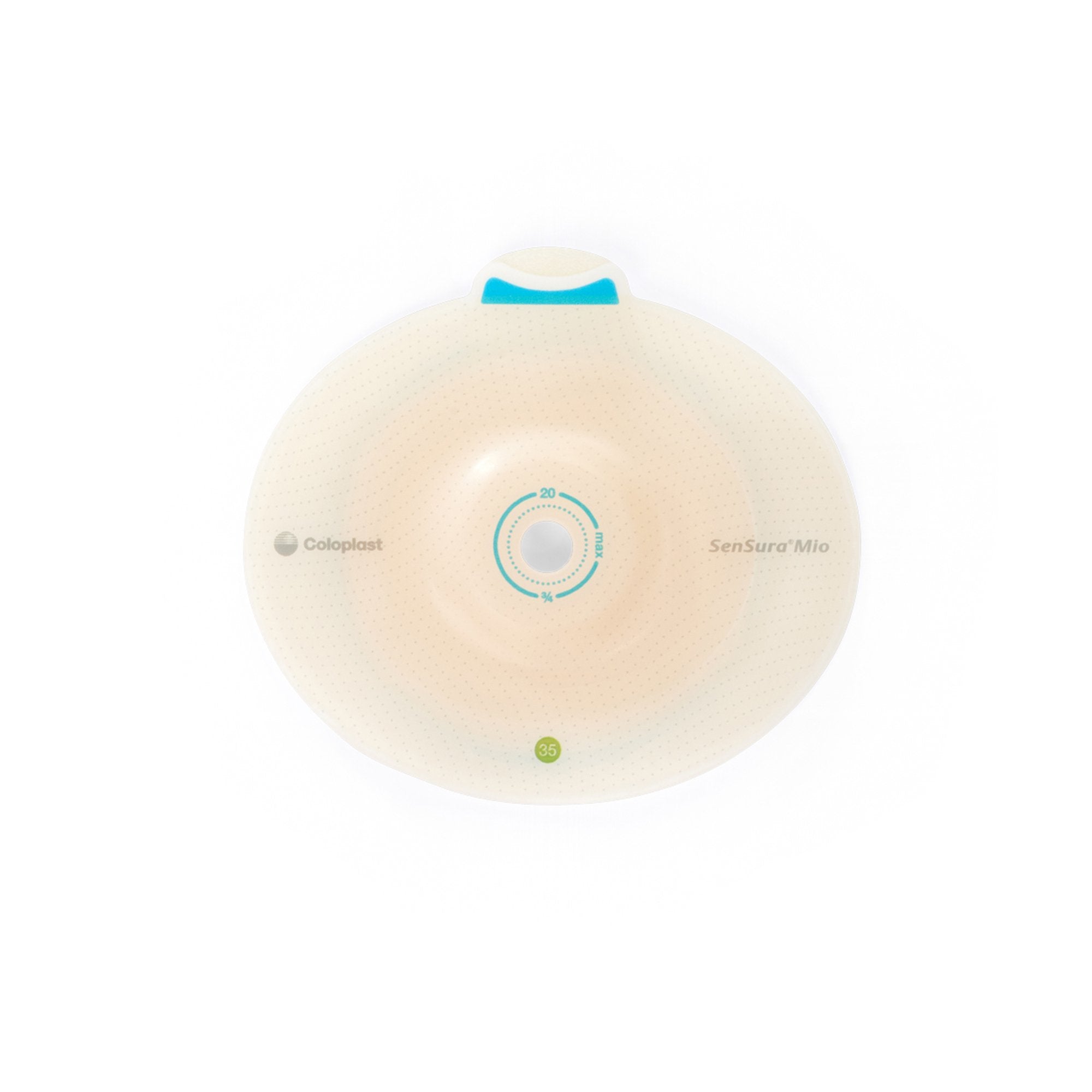 SenSura® Mio Convex Flex Ostomy Barrier, Trim to fit 10 – 20 mm Stoma Opening 16471