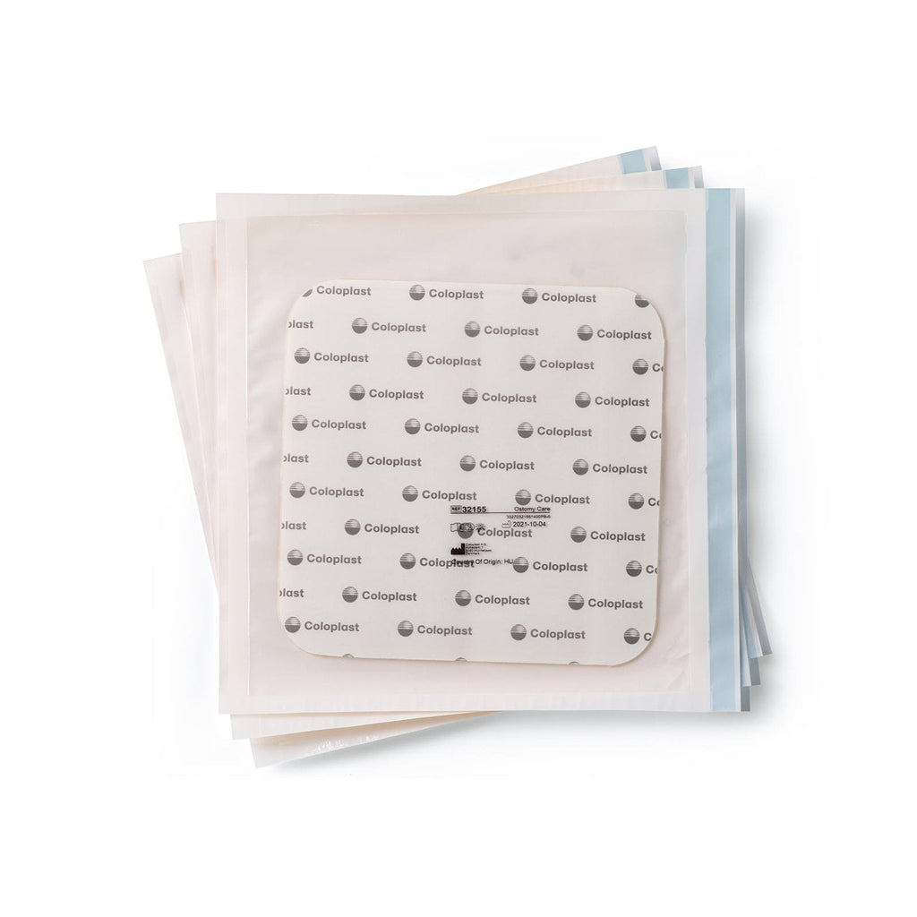 Brava® Stoma Skin Protective Sheet Ostomy Barrier with Moist Adhesion, 6 x 6 in. 32155