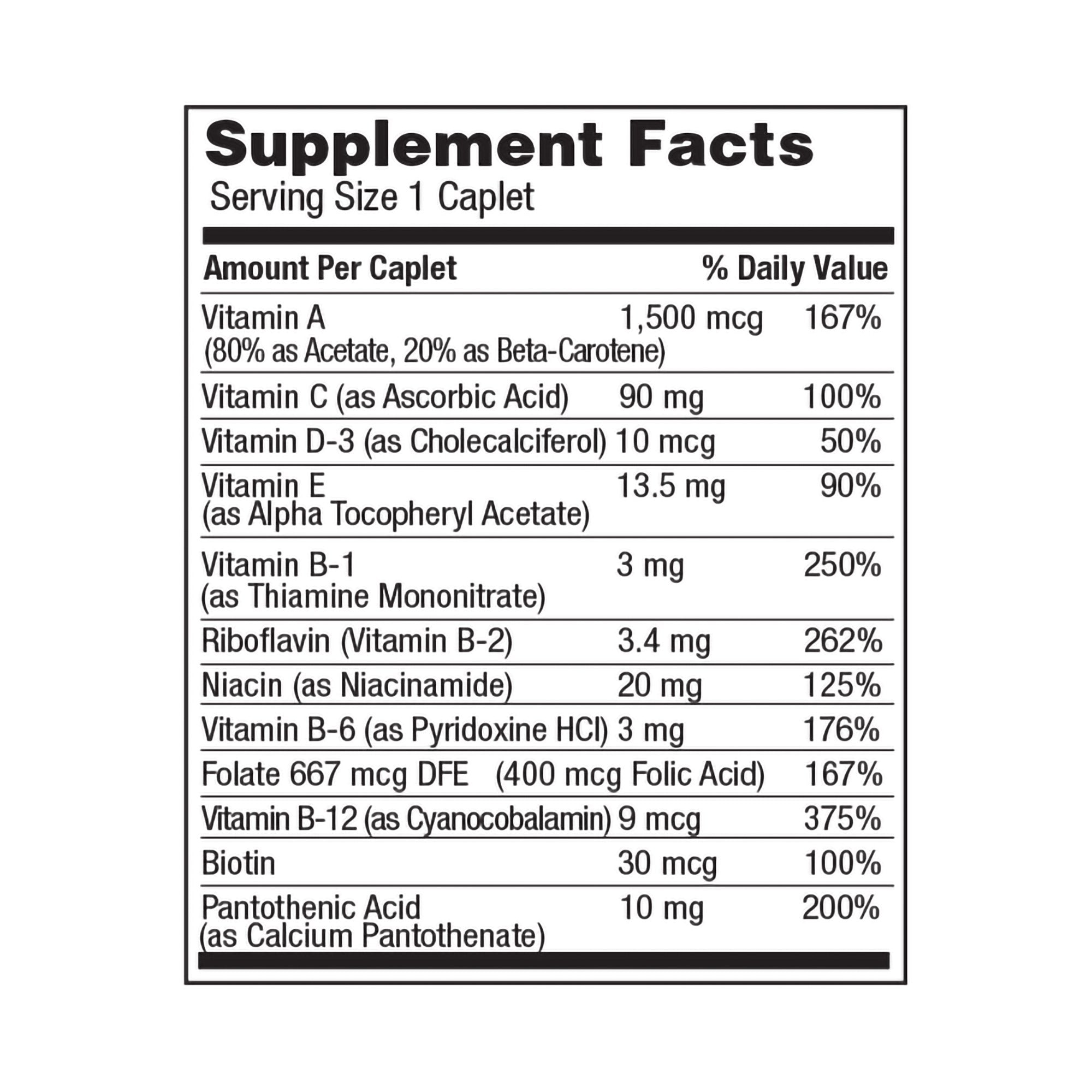 Geri-Care® Multivitamin Supplement 601-01-GCP