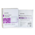 McKesson Composite Barrier Island Dressing, 4 x 4 Inch 16-89144
