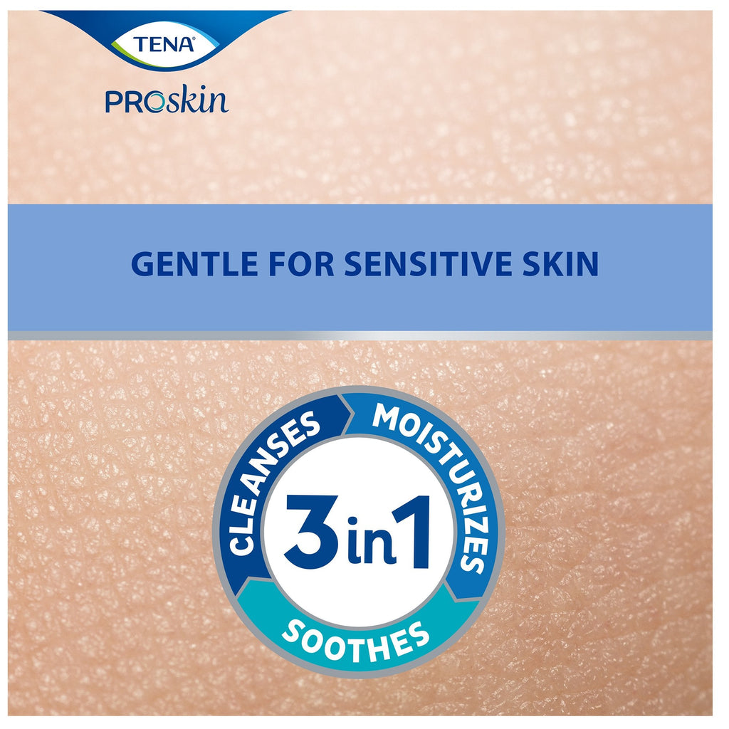 Tena® Body Wash Cleansing Cream, Alcohol-Free 3-in-1 Formula, Scented, 1,000 mL 64435