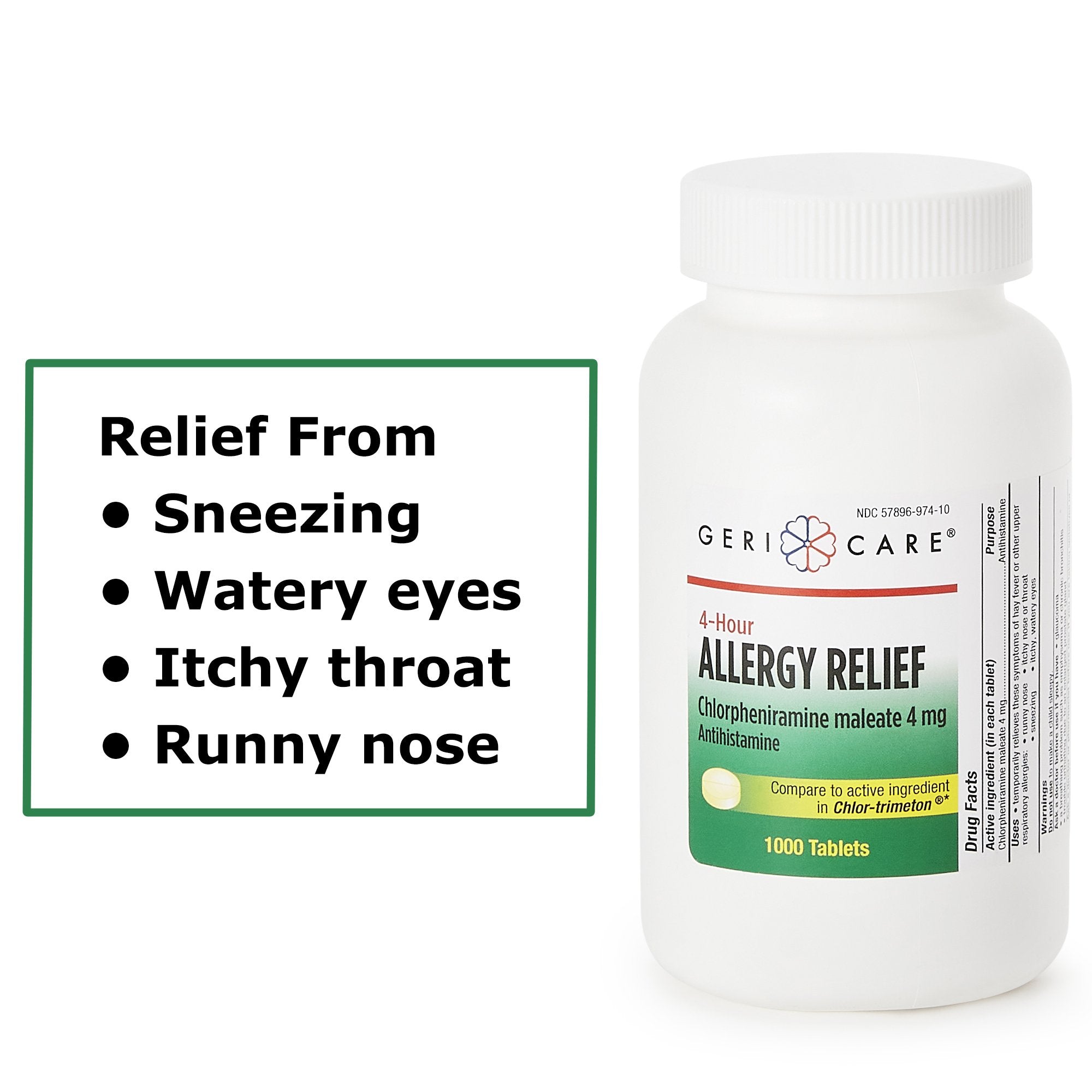 Health*Star® Chlorpheniramine Maleate Allergy Relief 784-10-GCP