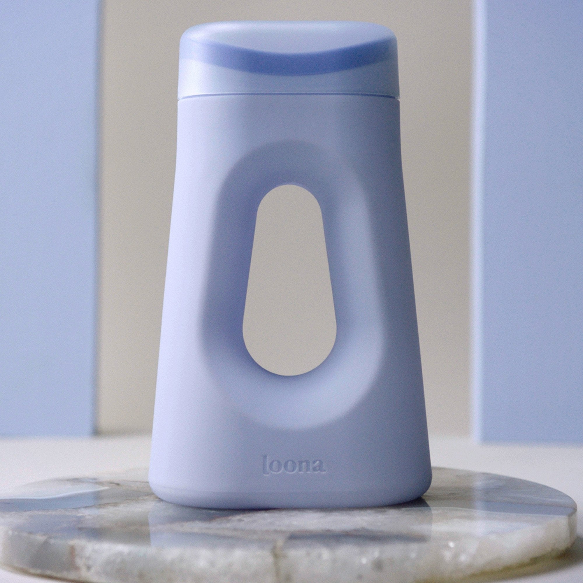The Loona Female Urinal, Loona Blue BLOPUBSF001B