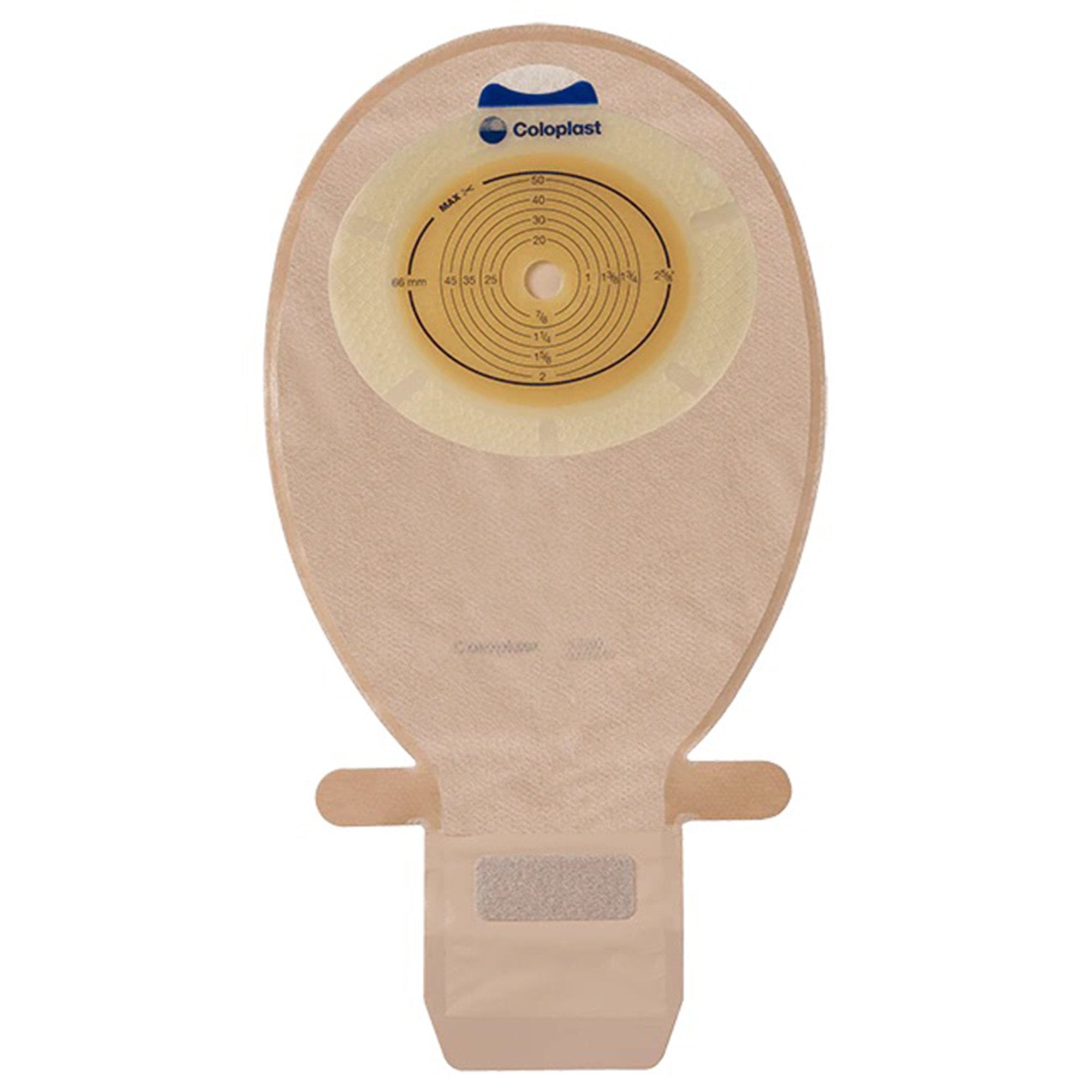 SenSura® Flat 1-Piece Transparent Ostomy Pouch, 35 mm Stoma 15524