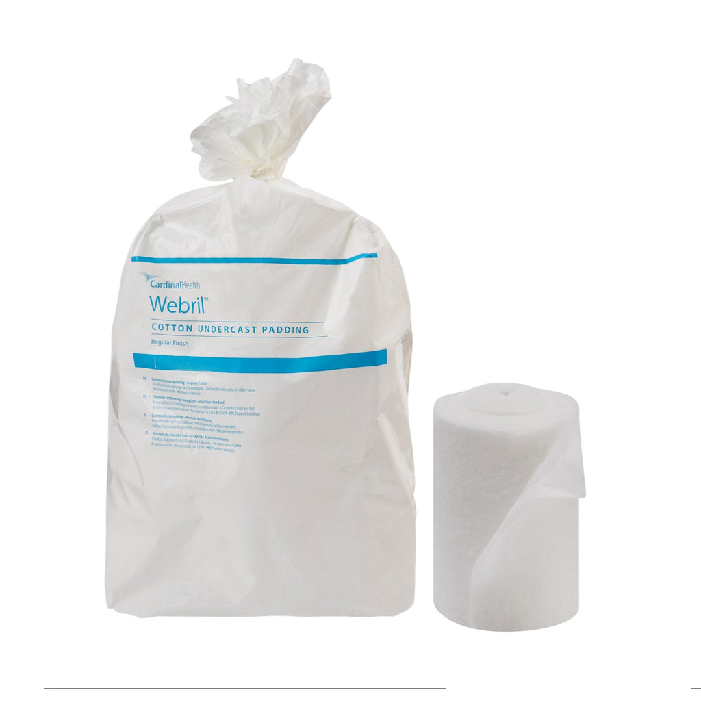Webril Undercast Cotton Cast Padding, Nonsterile, 6 Inch x 4 Yard 3489