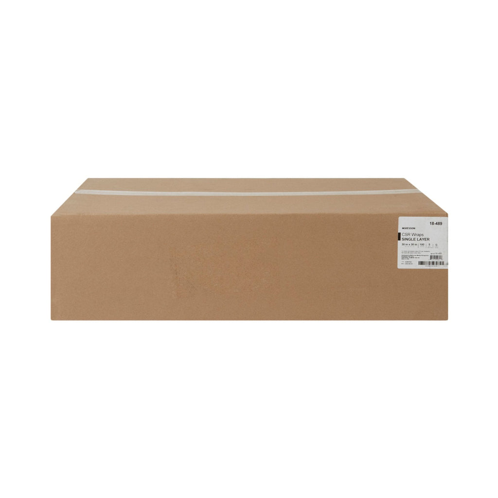 McKesson Single Layer Sterilization Wrap, 30 x 30 Inch 18-489