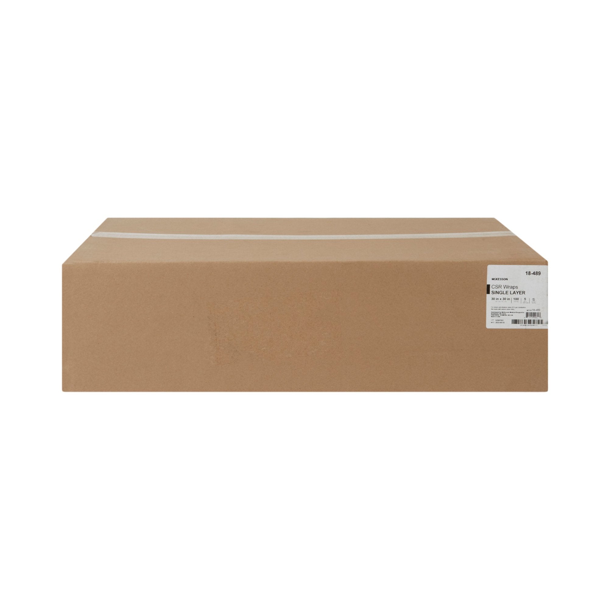 McKesson Single Layer Sterilization Wrap, 30 x 30 Inch 18-489