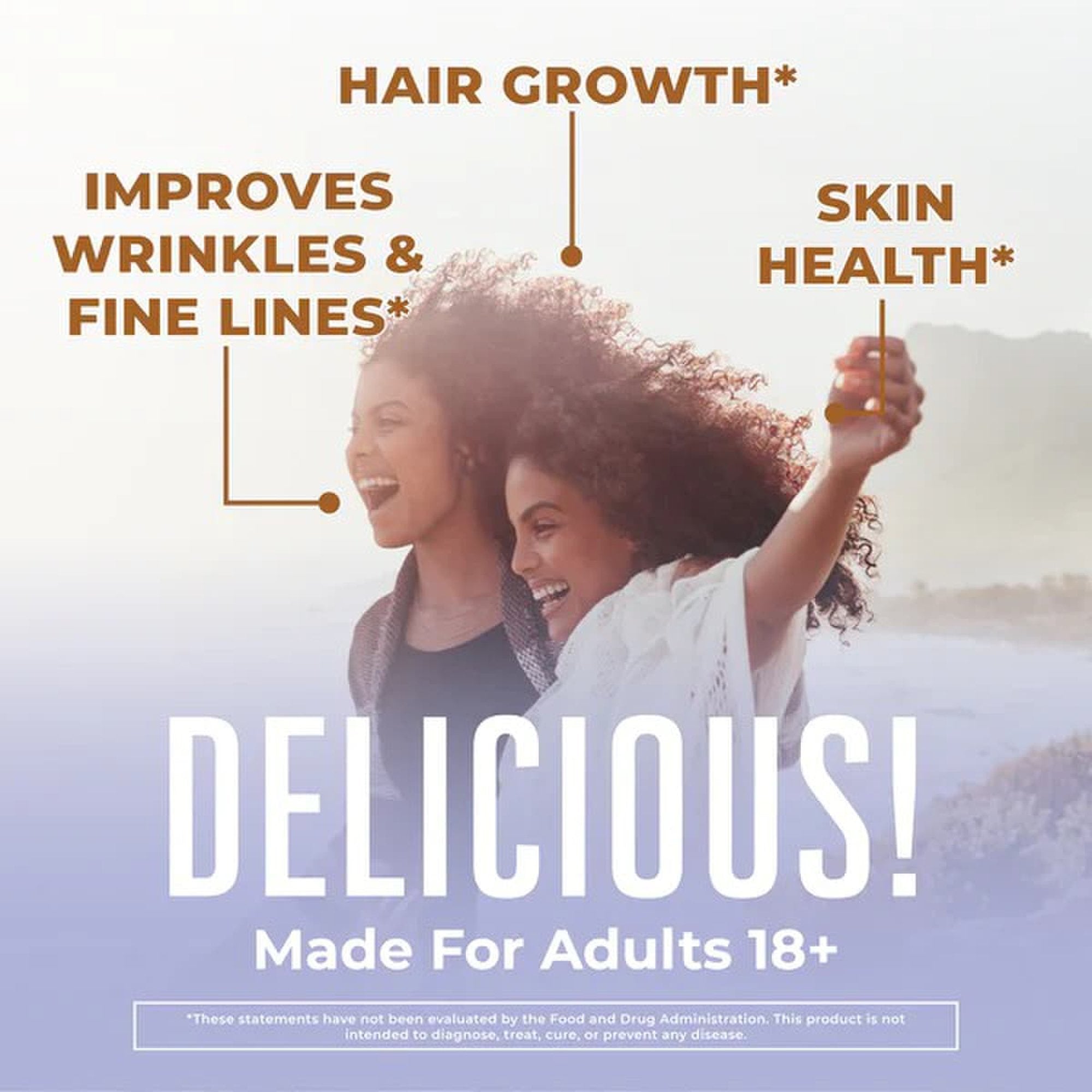 Mary Ruth's® Hair Growth Max Liposomal, Almond Cookie Flavor, 15.22-ounce Bottle LP-AD-HGM-CV-SF-16Z-UN-01