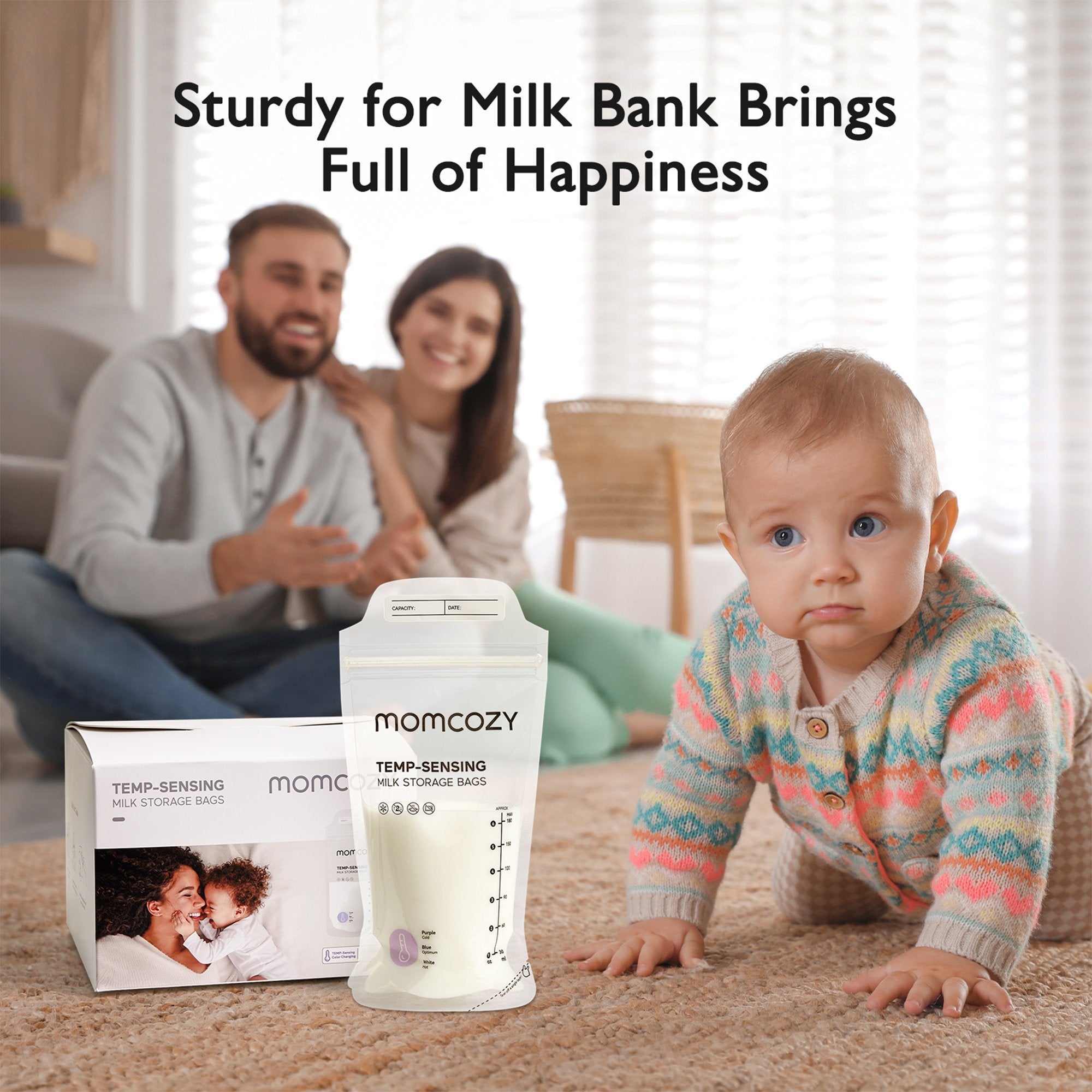 Momcozy Breast Milk Storage Bag, 6-ounce capacity MS005-NA00NB-A