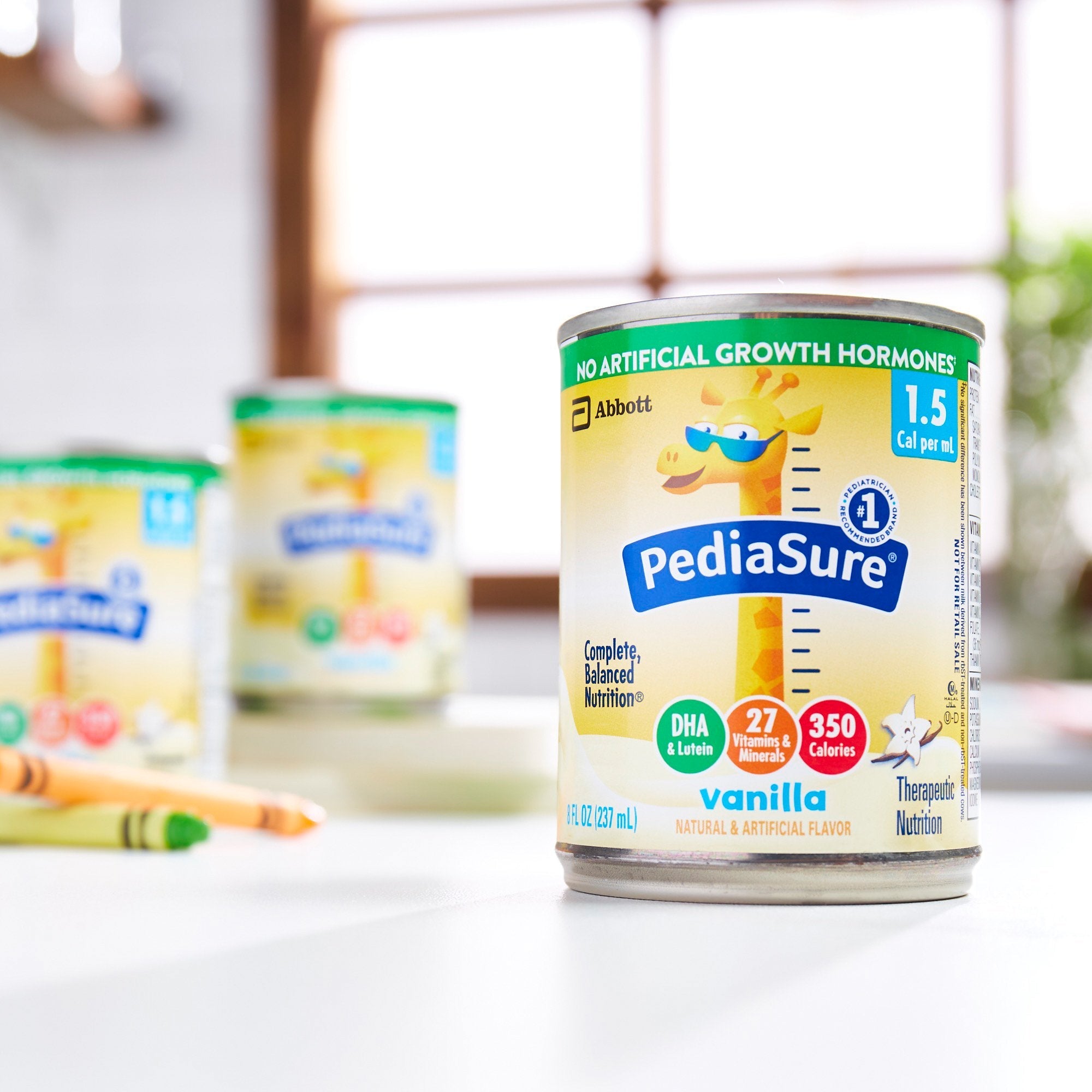 PediaSure® 1.5 Cal Therapeutic Nutrition, Vanilla, 8-ounce can 67378