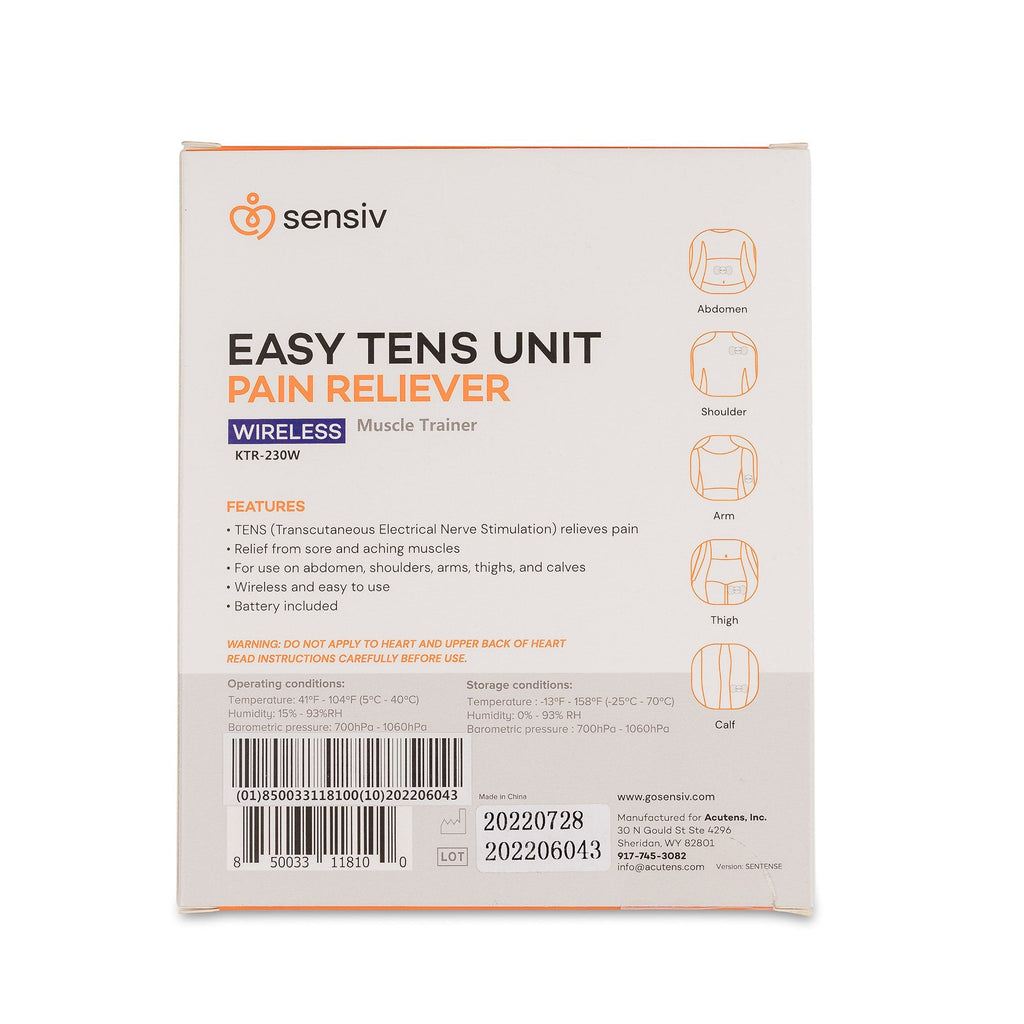 Sensiv Easy Relief TENS Unit SENTENSE
