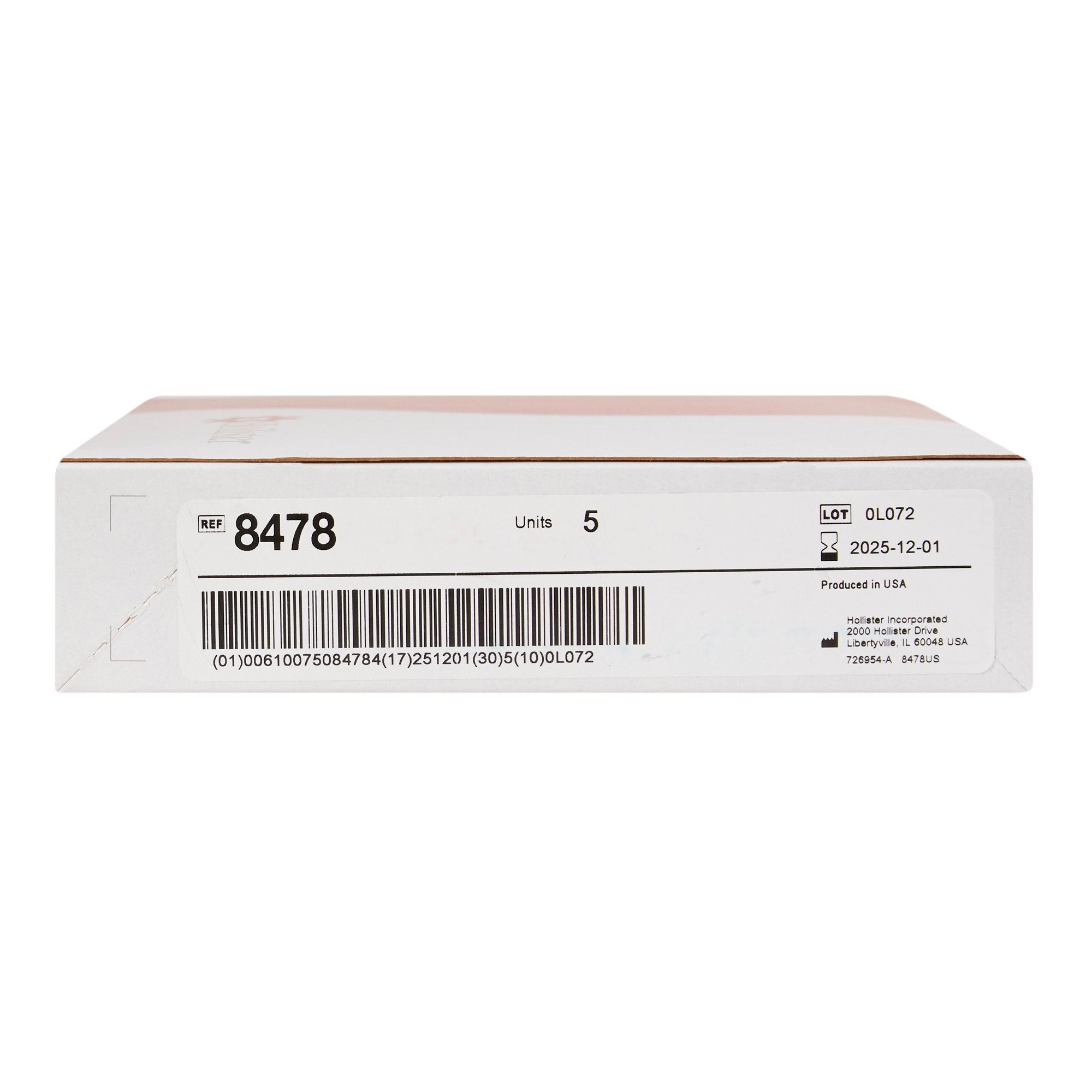 Premier™ One-Piece Drainable Transparent Urostomy Pouch, 9 Inch Length, 1½ Inch Stoma 8478