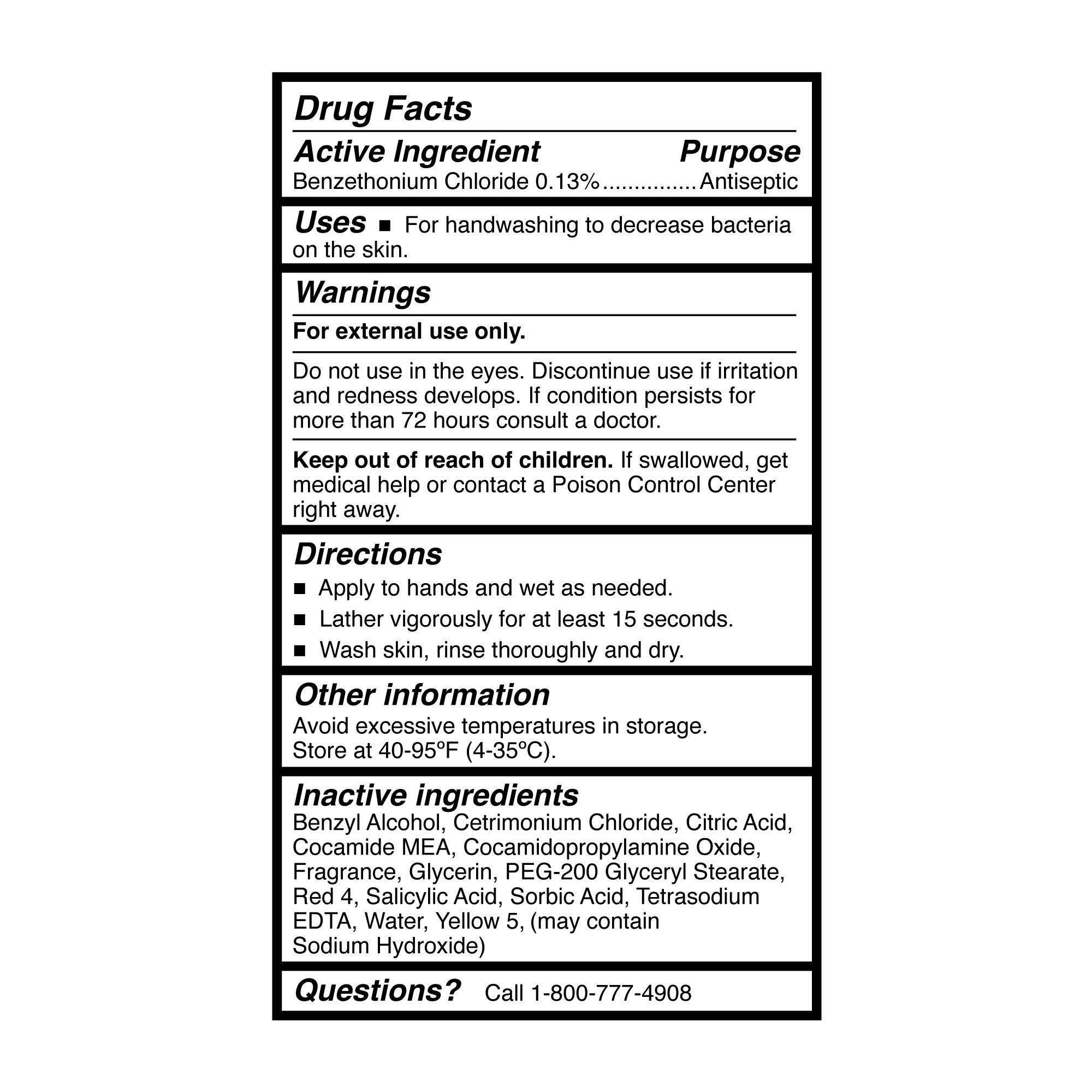 McKesson Clean Scent Antibacterial Soap, 8-ounce bottle 53-28063-8