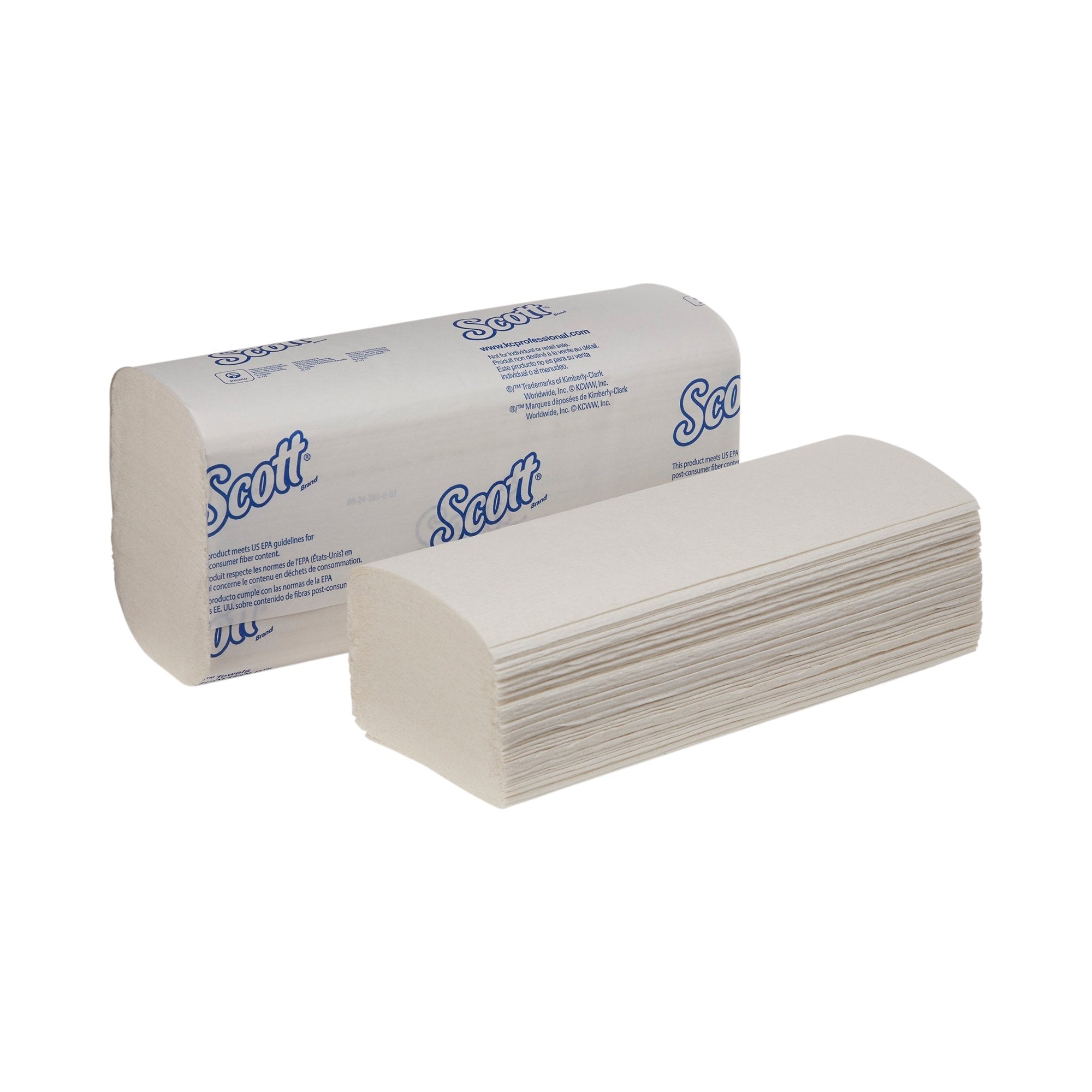 Scott Pro Scottfold Paper Towels Multi-Fold, 9.4 X 12.4 Inch, White 01980