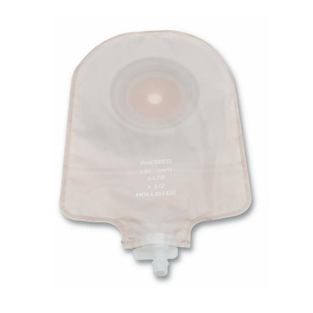 Premier™ One-Piece Drainable Transparent Urostomy Pouch, 9 Inch Length, 1½ Inch Stoma 8478