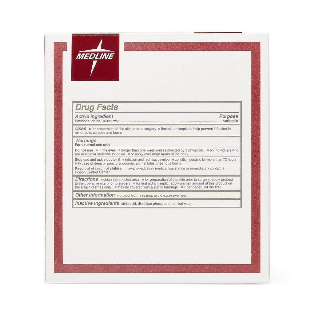 Impregnated Swabstick 10% Strength Povidone-Iodine Individual Packet NonSterile MDS093902