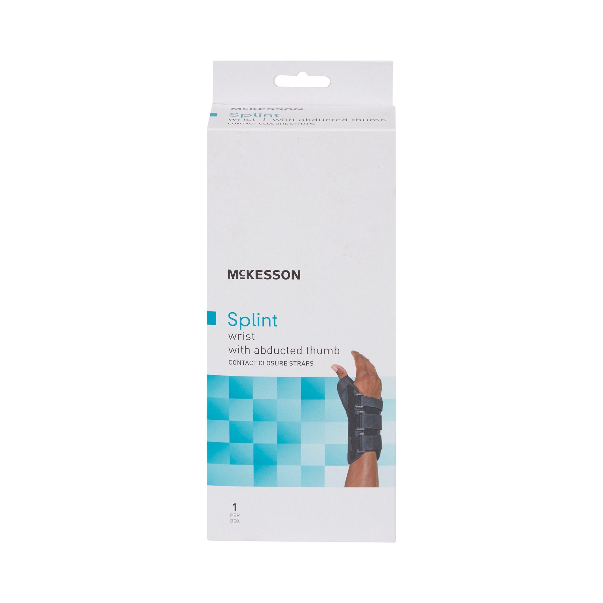 McKesson Left Wrist Splint with Abducted Thumb, Large 155-81-87317