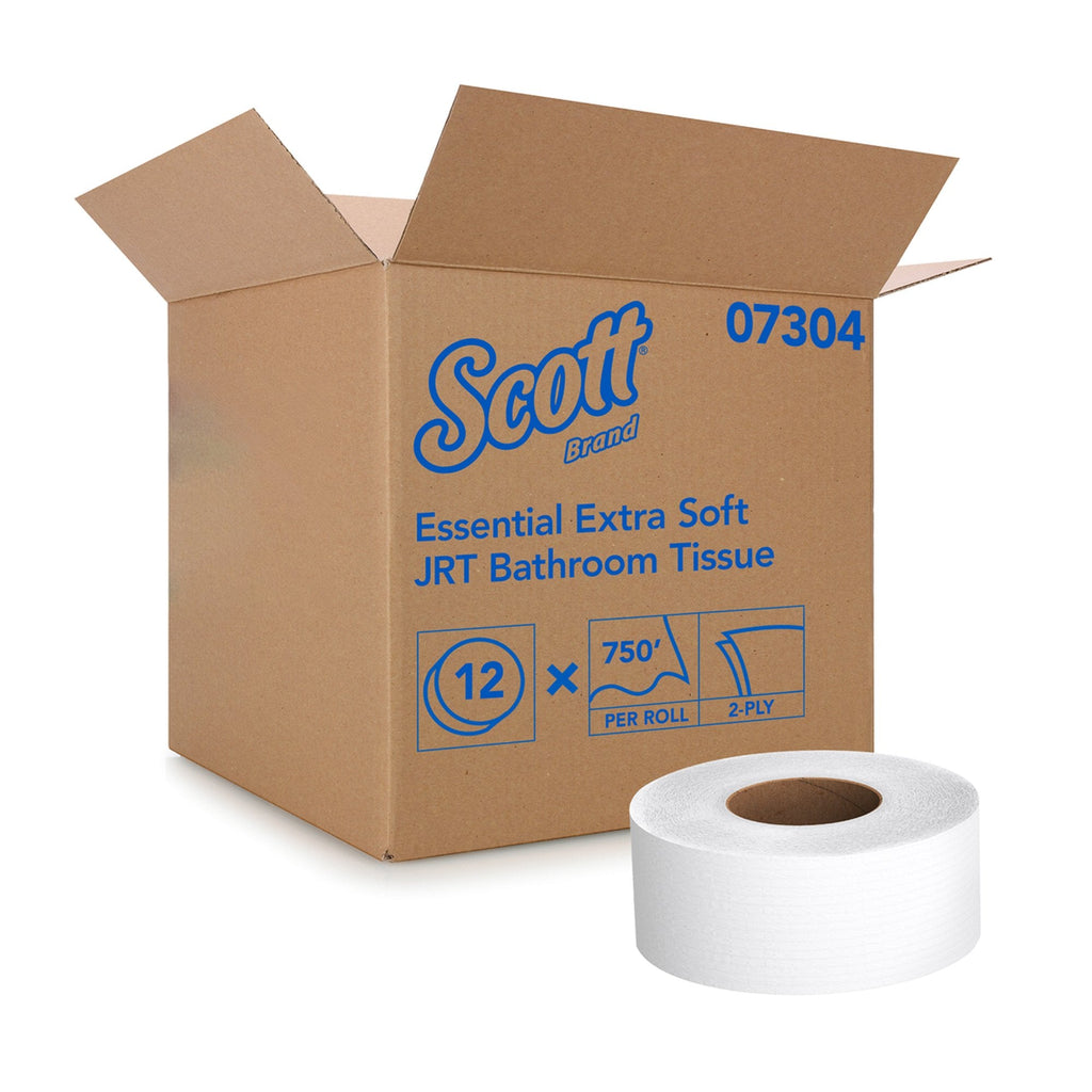 Scott® Essential Jumbo Roll Toilet Paper, Extra Soft 07304