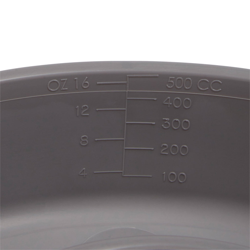 McKesson Emesis Basin, 500 mL Capacity, Graphite Color 56-80327