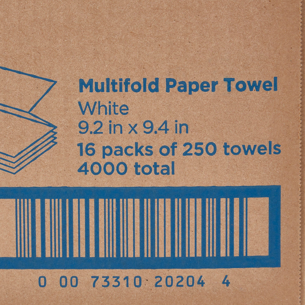 Pacific Blue Basic™ Multi-Fold Paper Towel, 250 per Pack 20204