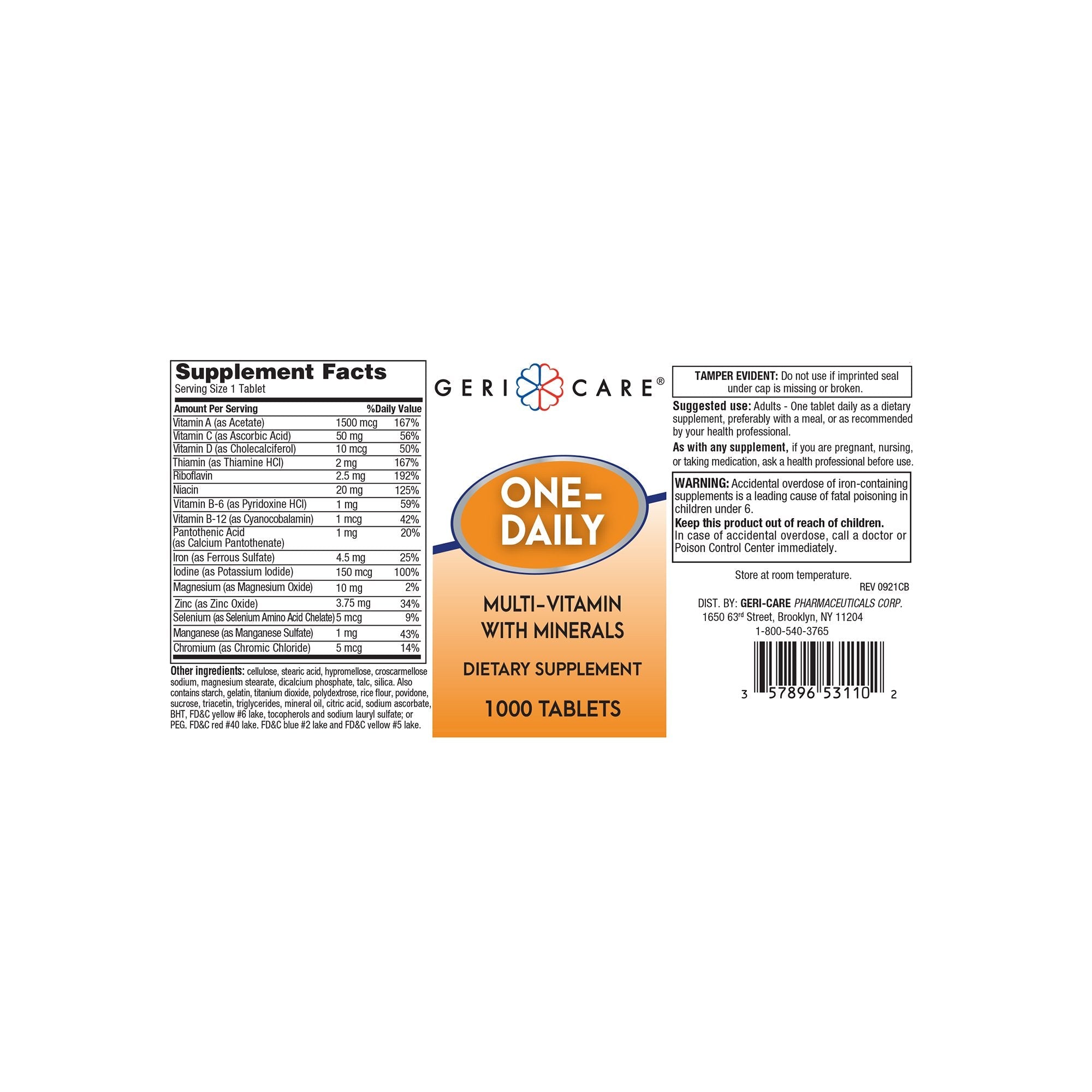 Geri-Care® Acetaminophen Pain Relief 221-01-GCP