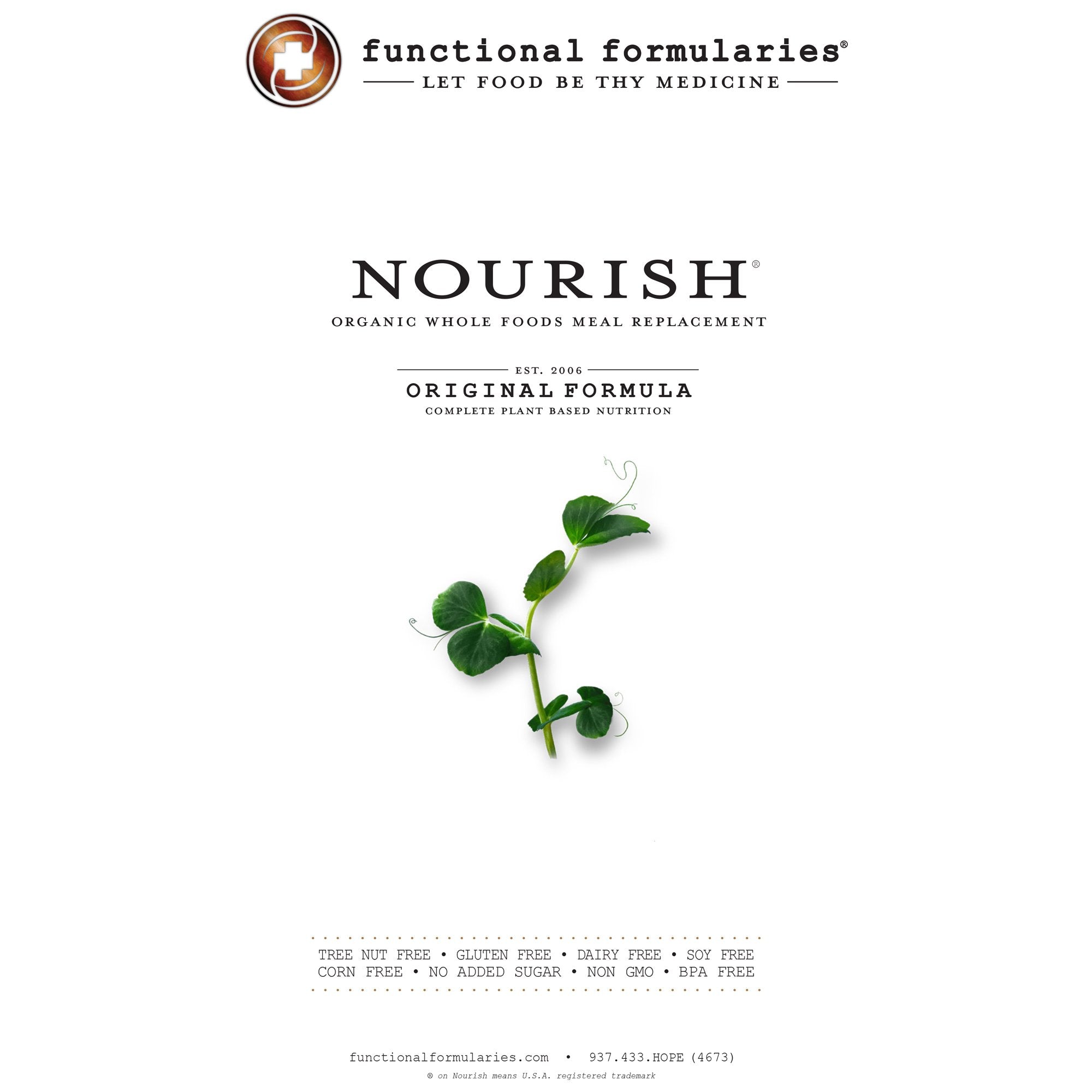 Nourish™ Vegetable / Rice Pediatric Complete Plant Based Nutrition, 12-oz pouch 212797