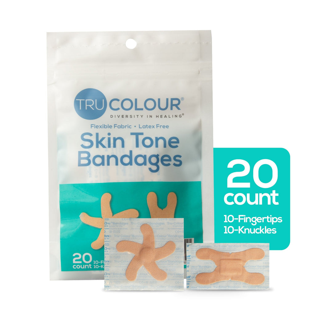 TruColour® Beige Adhesive Strip, Knuckle / Fingertip TCB-AKF