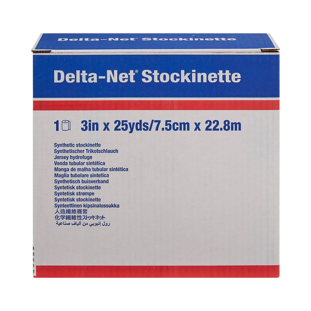 Delta-Net® Black Synthetic Compression Stockinette, 3 Inch x 25 Yard 7272302
