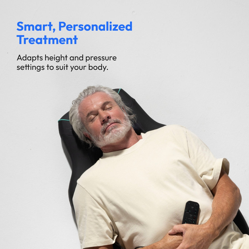 Chirp Decompression and Massage Table 22-2/5 W X 43-3/10 L Inch 7-1/5 Inch Height 400 lbs. Weight Capacity R-RTB-1-BK-B