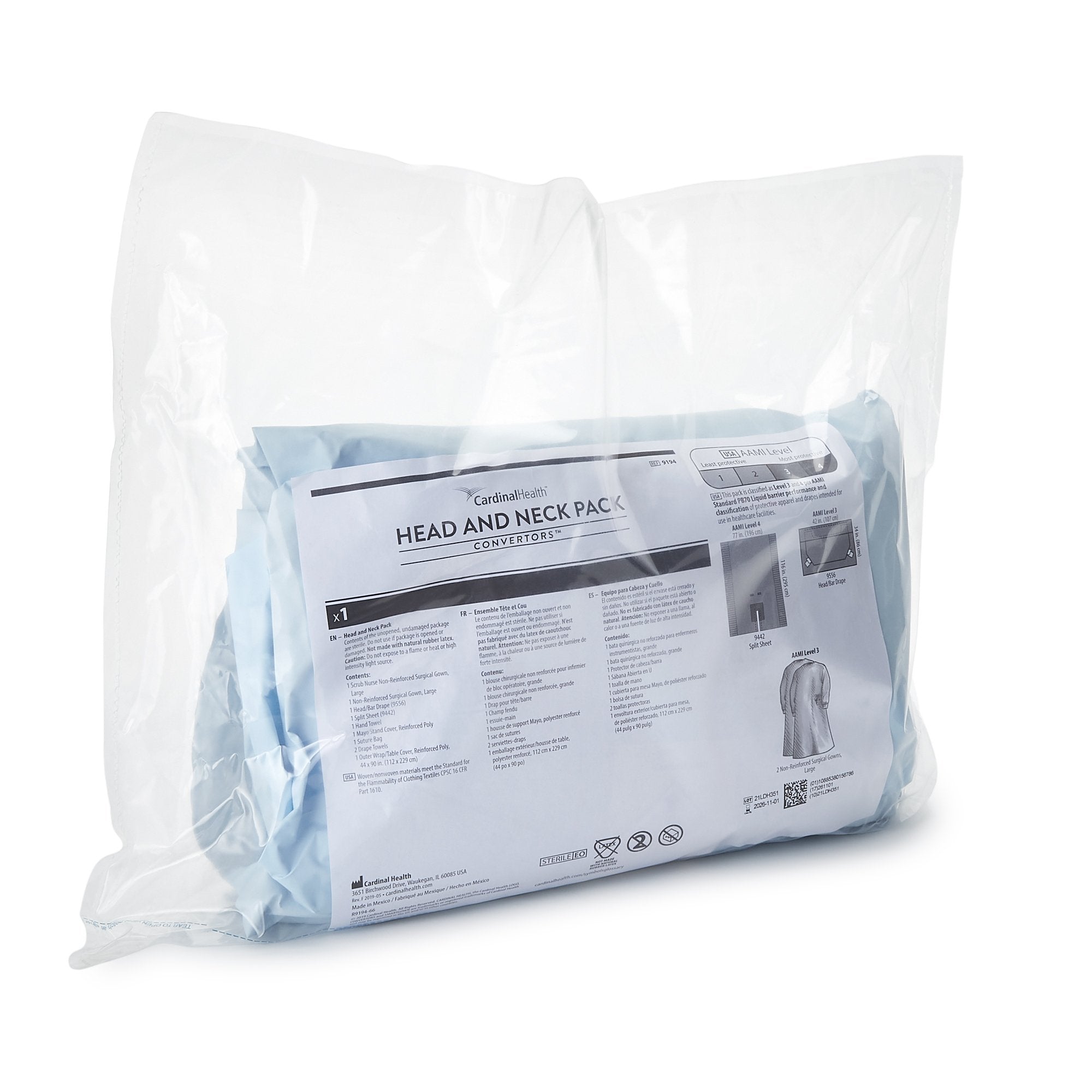 Convertors® Tiburon® EENT Drape Pack 9194