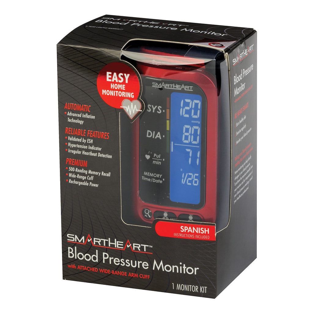 SmartHeart Arm Blood Pressure Monitor 01-509