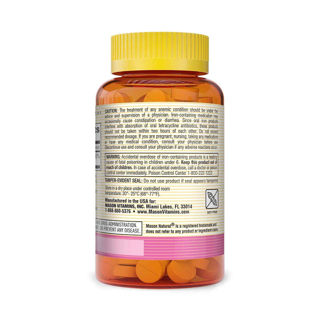 Mason Vitamins Iron Mineral Supplement 31184515265