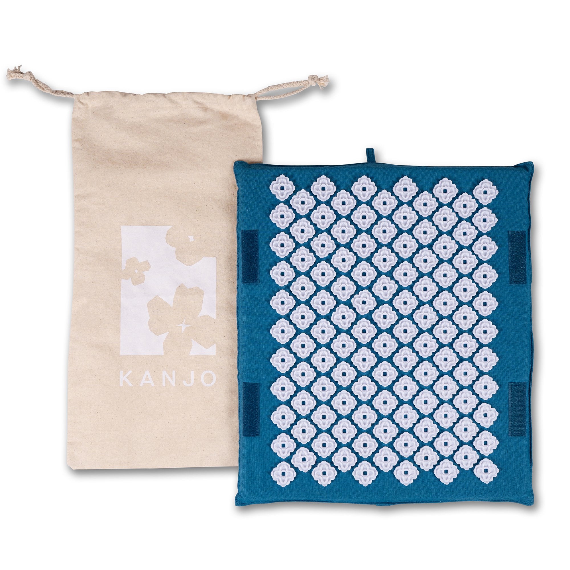 Kanjo Acupressure Memory Foam Foot Mat, Teal KANSAPF