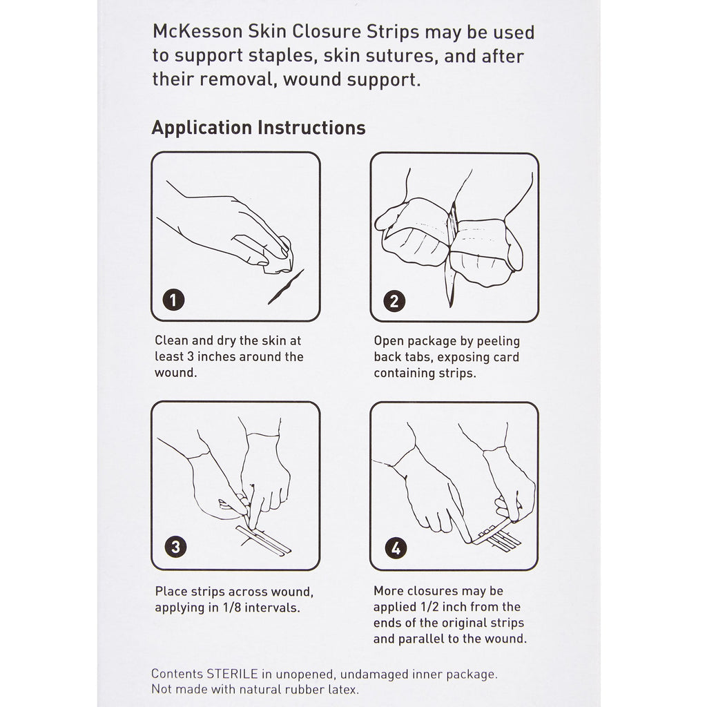 McKesson Skin Closure Reinforced Strip 3009