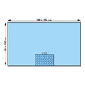 O&M Halyard Inc Halyard Sterile Orthopedic Bar Orthopedic Drape, 60 W x 100 L Inch 89381, Case of 18
