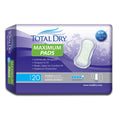 TotalDry Maximum Pads, Moderate Absorbency SP1573