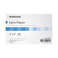McKesson Lens Cleaner for Optical Instruments, 4 x 6 Inch Paper Sheets 63-9012