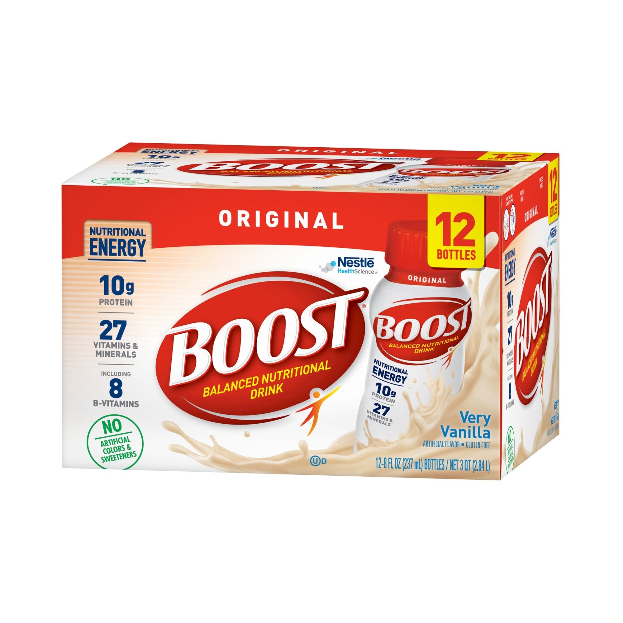 Boost® Original Vanilla Balanced Nutritional Drink, 8-ounce bottle 00041679028025
