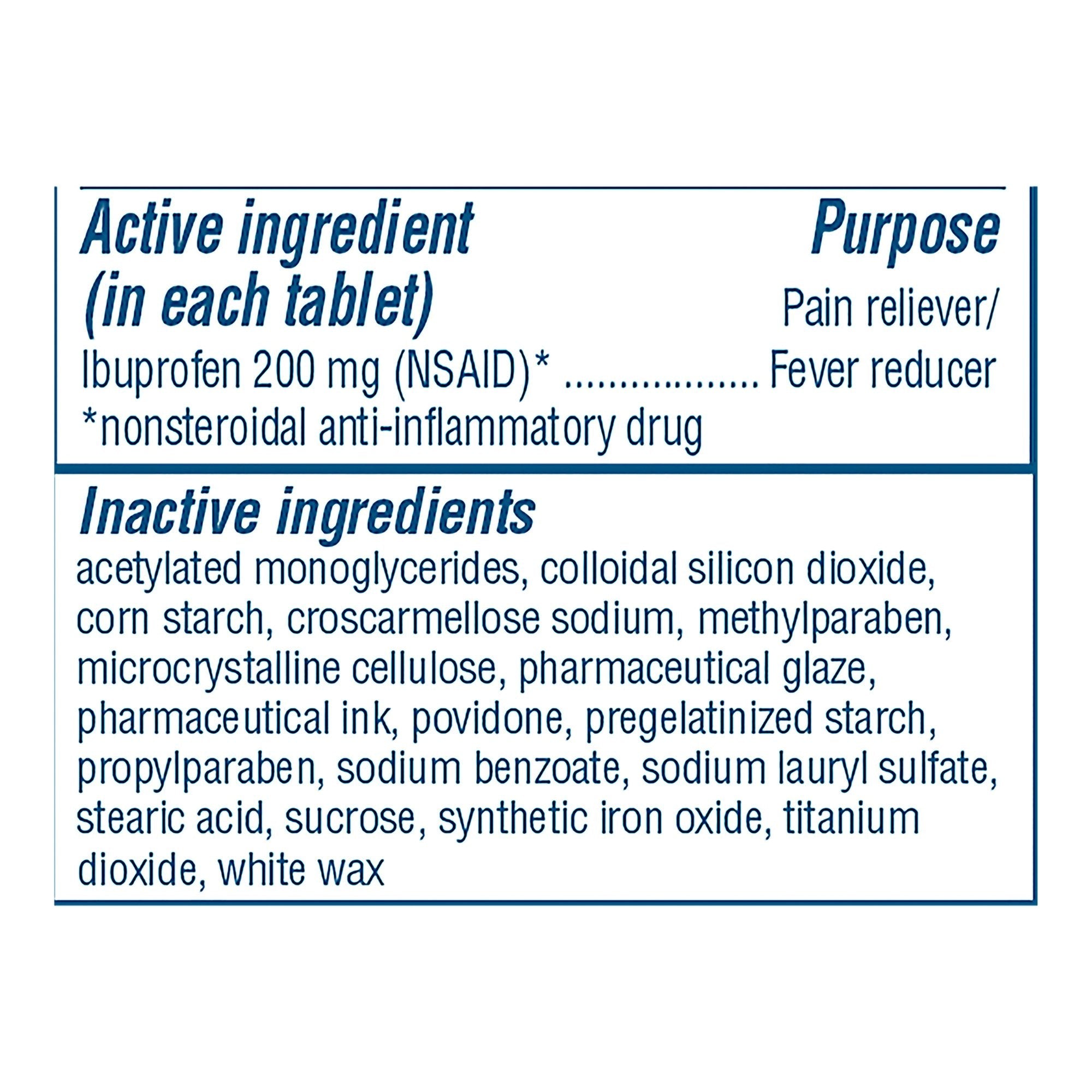 Advil® Ibuprofen Pain Relief 00573016040