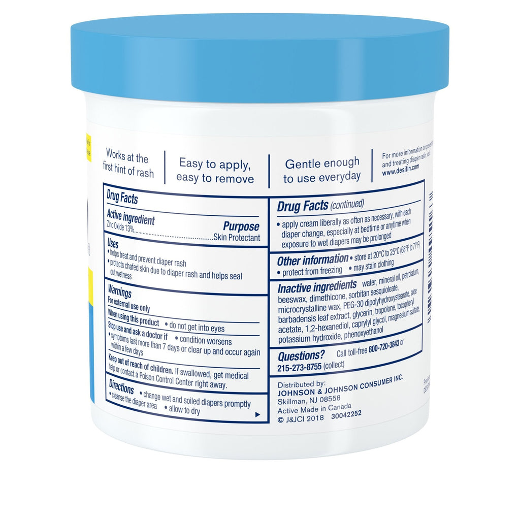 Desitin® Rapid Relief Scented Diaper Rash Treatment Cream, 16-ounce jar 514951600